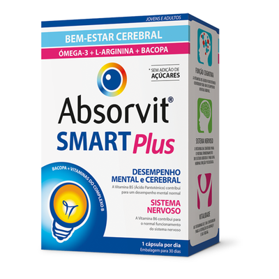 Suplemento Bem-Estar Cerebral Smart Plus