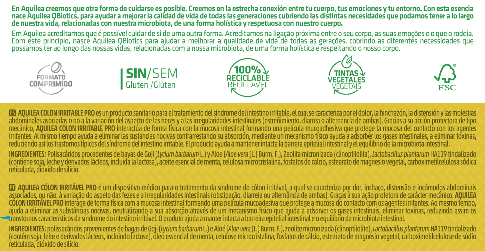 Tratamento Síndrome Cólon Irritável QBiotics