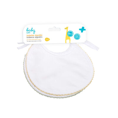 Babetes para Bebé 100% Algodão