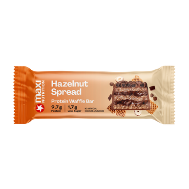 Hazelnut Spread Protein Waffle Bar Wells Image 1