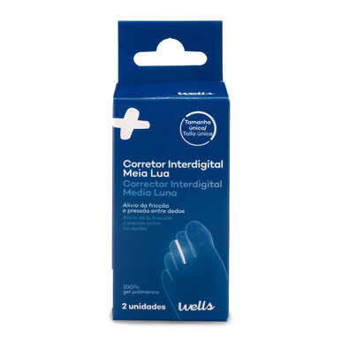 Corretor Interdigital Meia Lua Wells Image 1