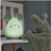 Night Light Mouse Silicone Green Wells Image 2