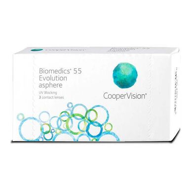 Lentes de Contacto Biomedics 55 Evolution 3 un Wells