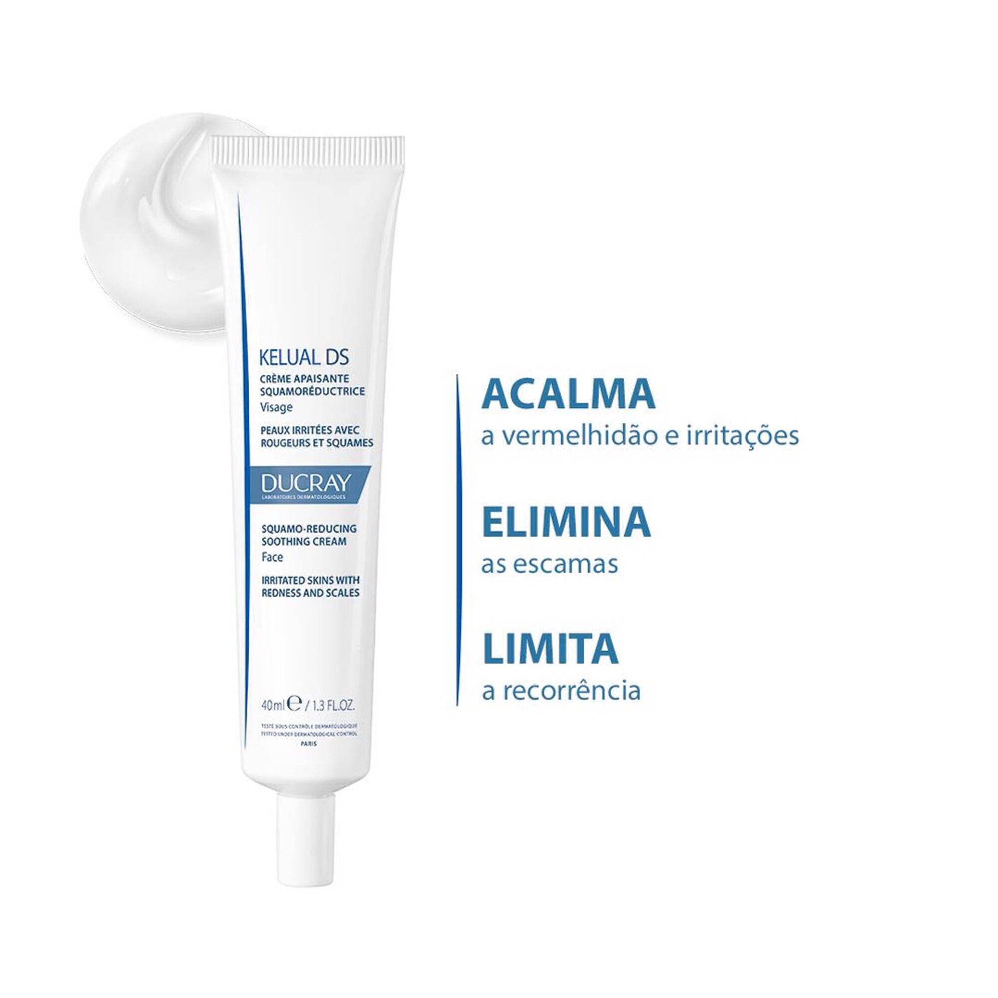 Creme Rosto Dermatite Seborreica Kelual DS