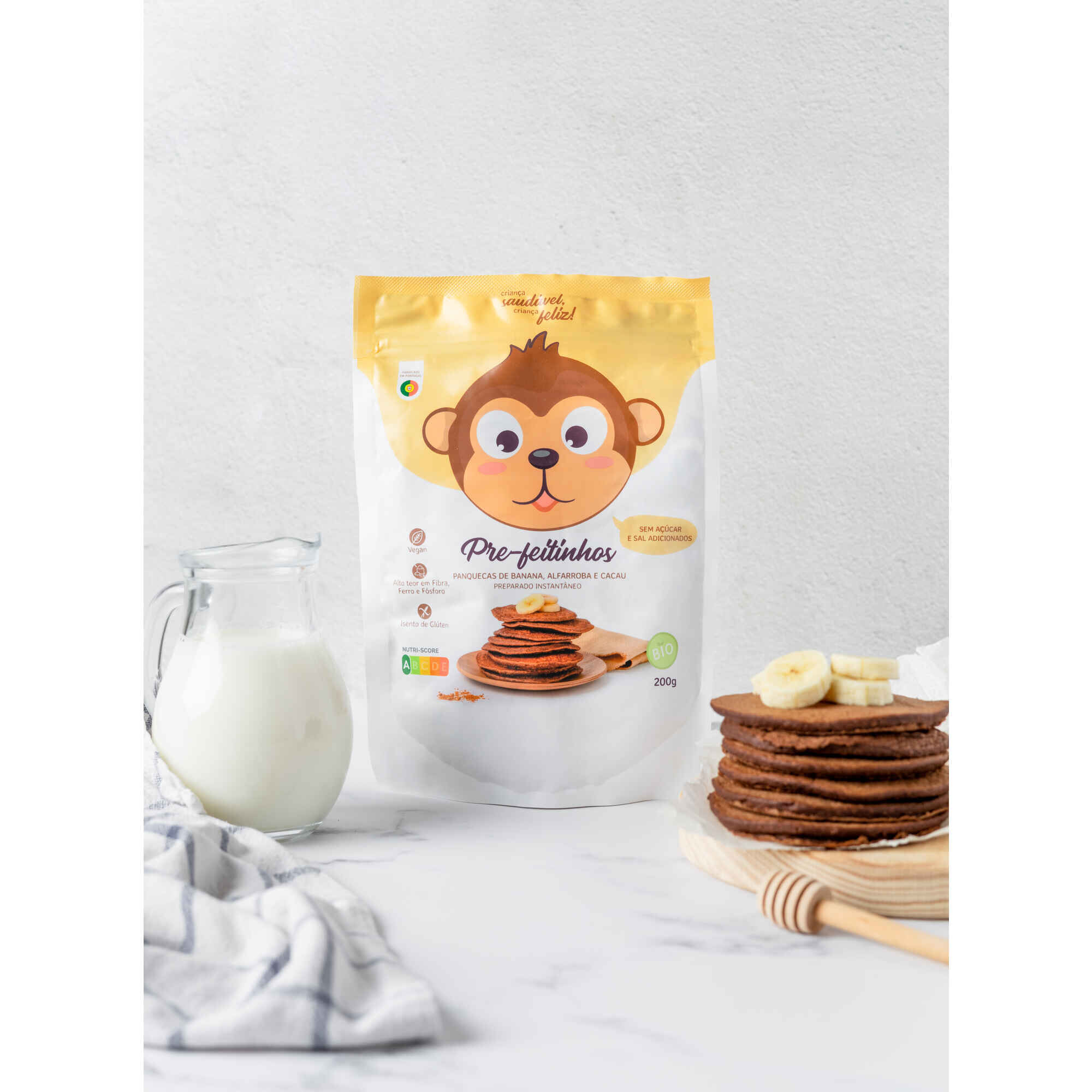 Preparado de Panquecas de Banana Bio