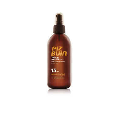 Óleo Spray Solar Intensificador Bronzeado Tan and Protect SPF 15 Wells