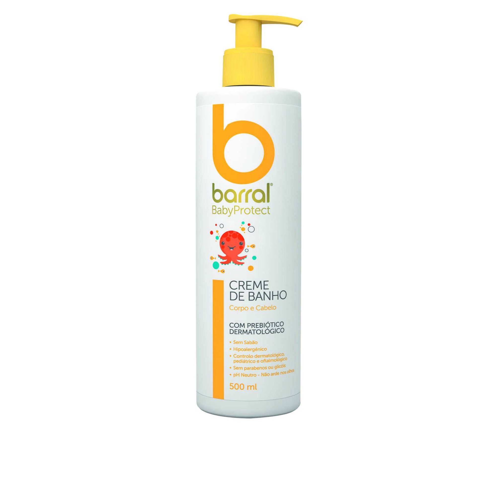 Creme de Banho Corpo e Cabelo Baby Protect