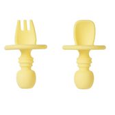 Talheres Anti-Asfixia Amarelo Wells