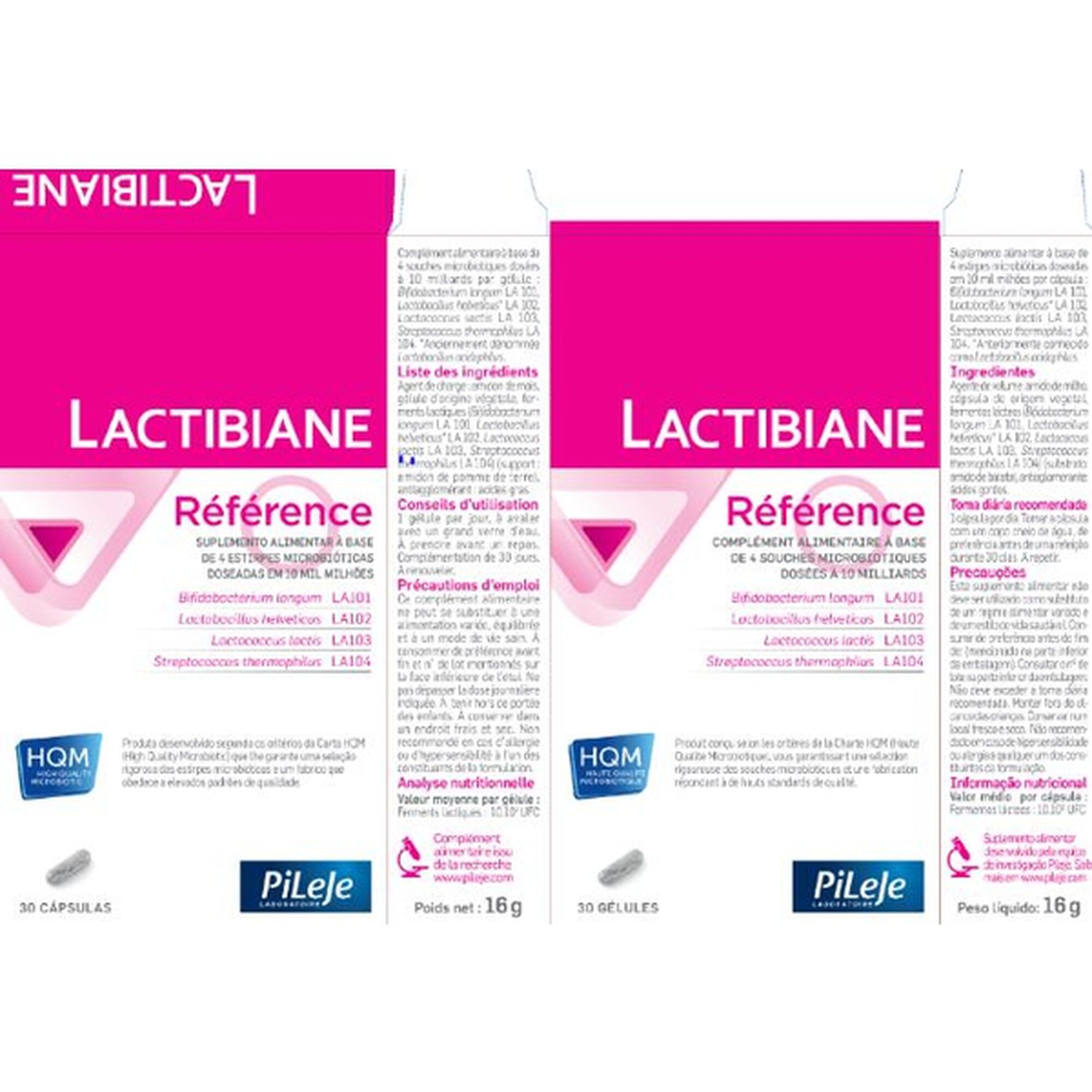 Pileje Lactibiane Reference