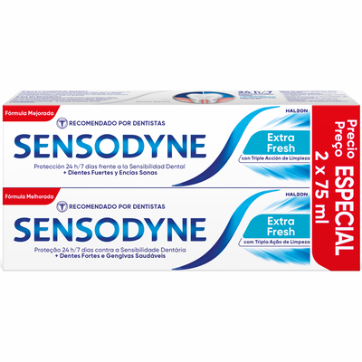 Pack Pasta Dentífrica Extra Fresh
