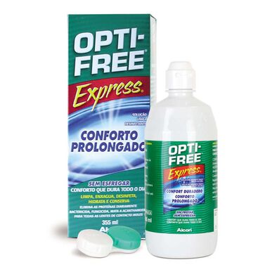 Liquido Limpeza Para Lentes De Contacto Opti-Free Express Wells