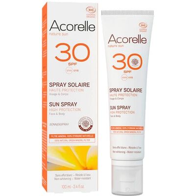 Protetor Solar Mineral em Spray SPF30+