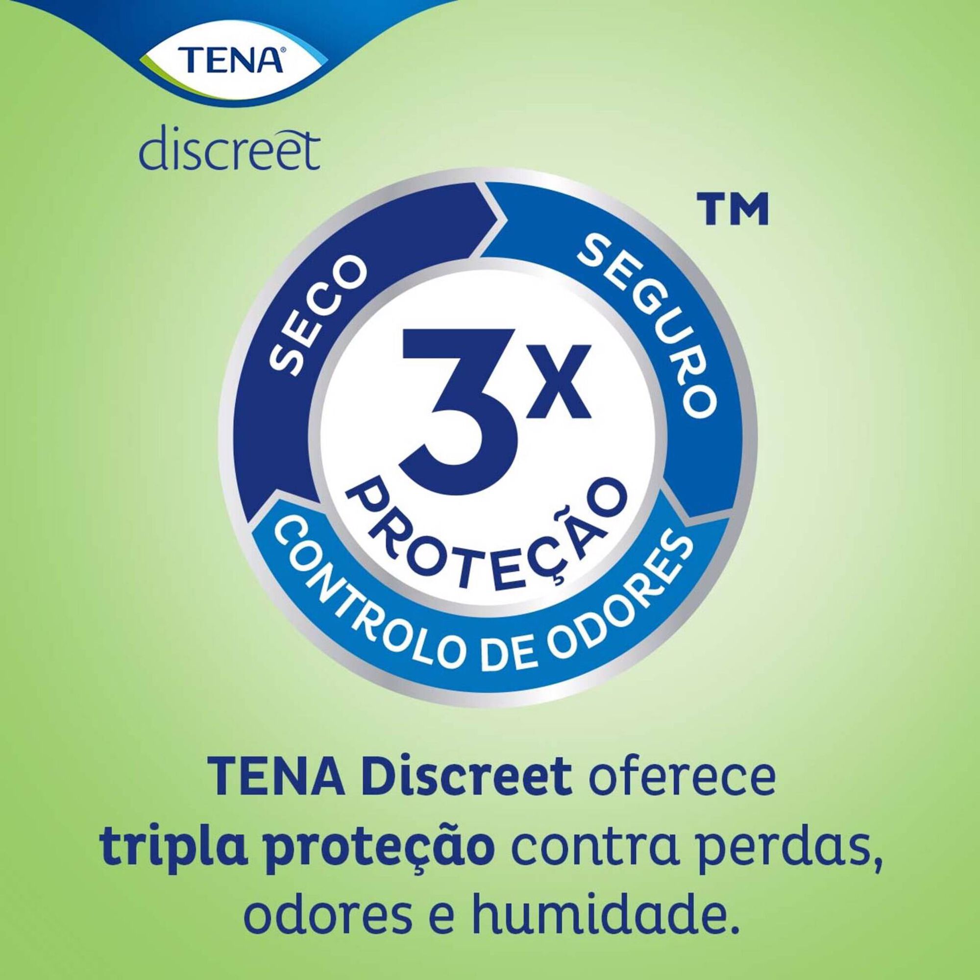 Pensos Incontinência Discreet Mini Magic