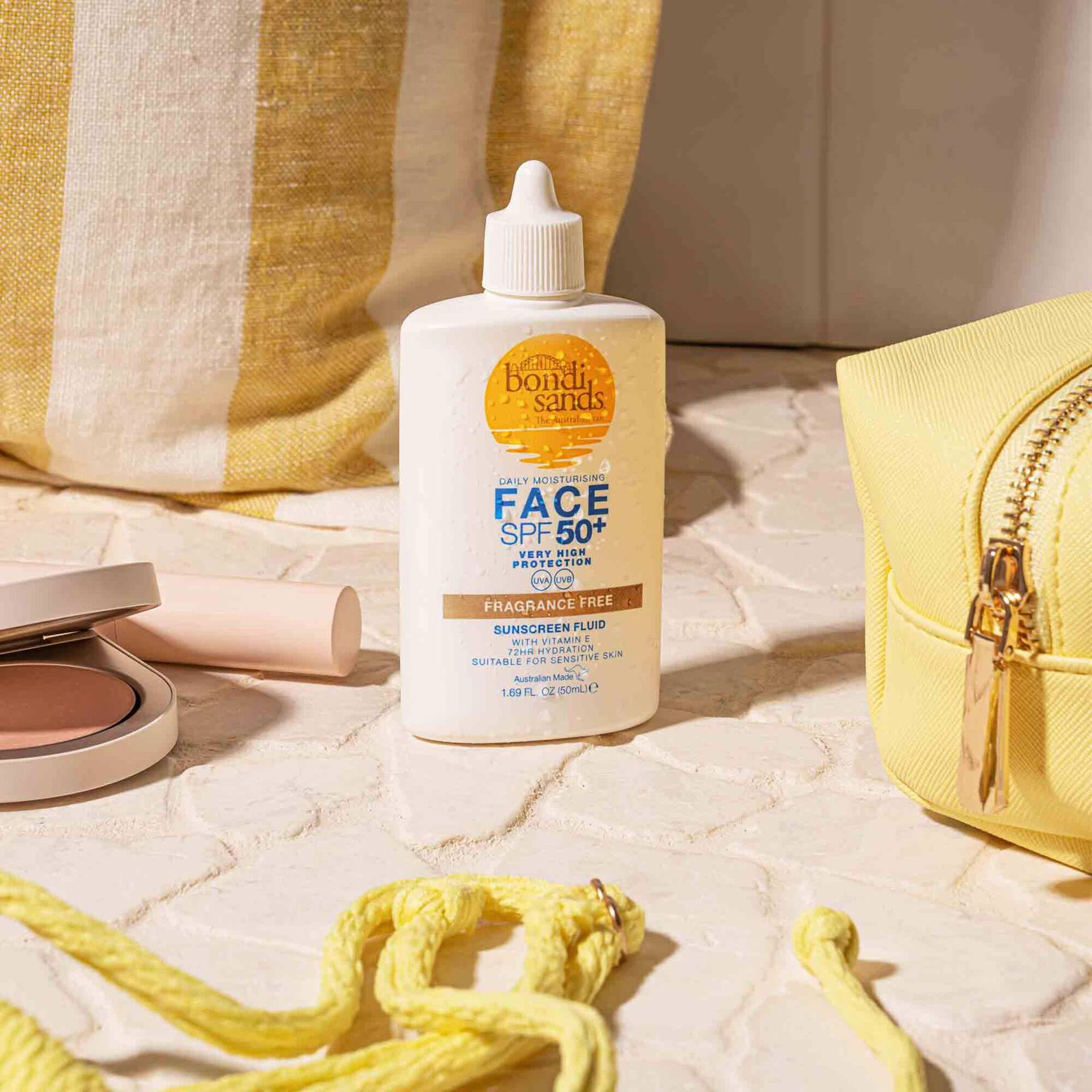 Loção Solar Hidratante Sem Fragrância SPF 50+