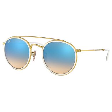 Óculos Sol Ray-Ban Rb3647N Dourado Wells