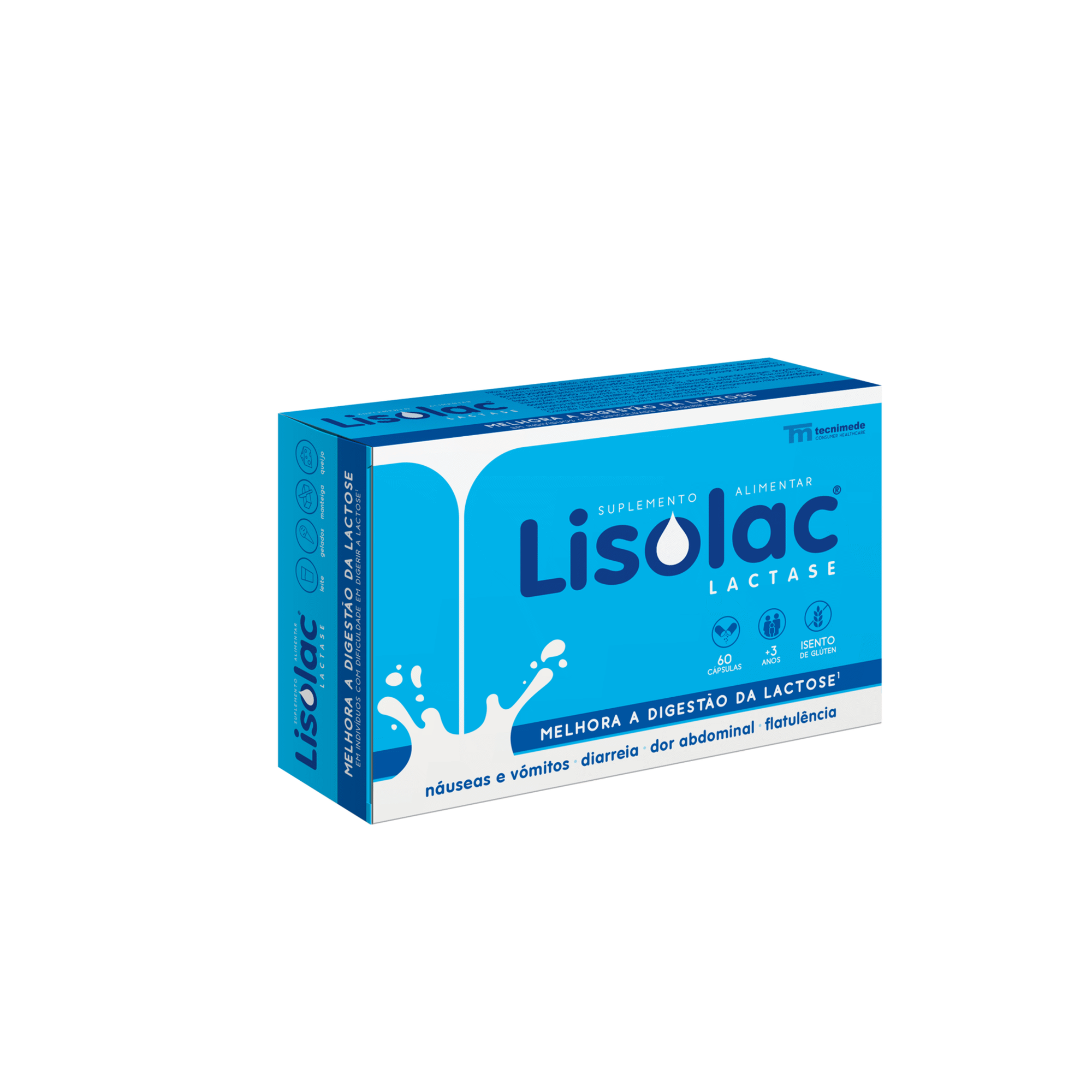 Lisolac cápsulas Digestão Lactose