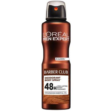 Barber Club Deodorant Body Spray 48H Wells Image 1