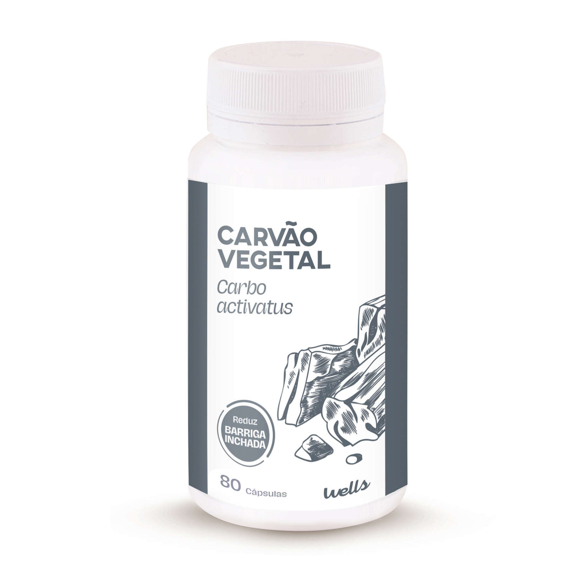 Suplemento Carvão Vegetal Barriga Inchada