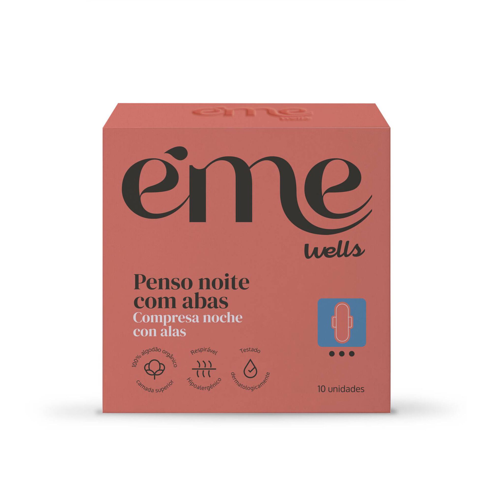 Pensos de Noite com Abas Éme