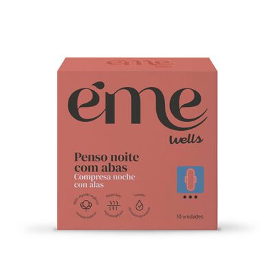 Pensos de Noite com Abas Éme Pensos de Noite com Abas Éme