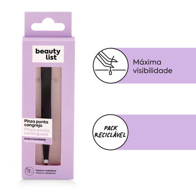 Pinça Ponta de Caranguejo Preta