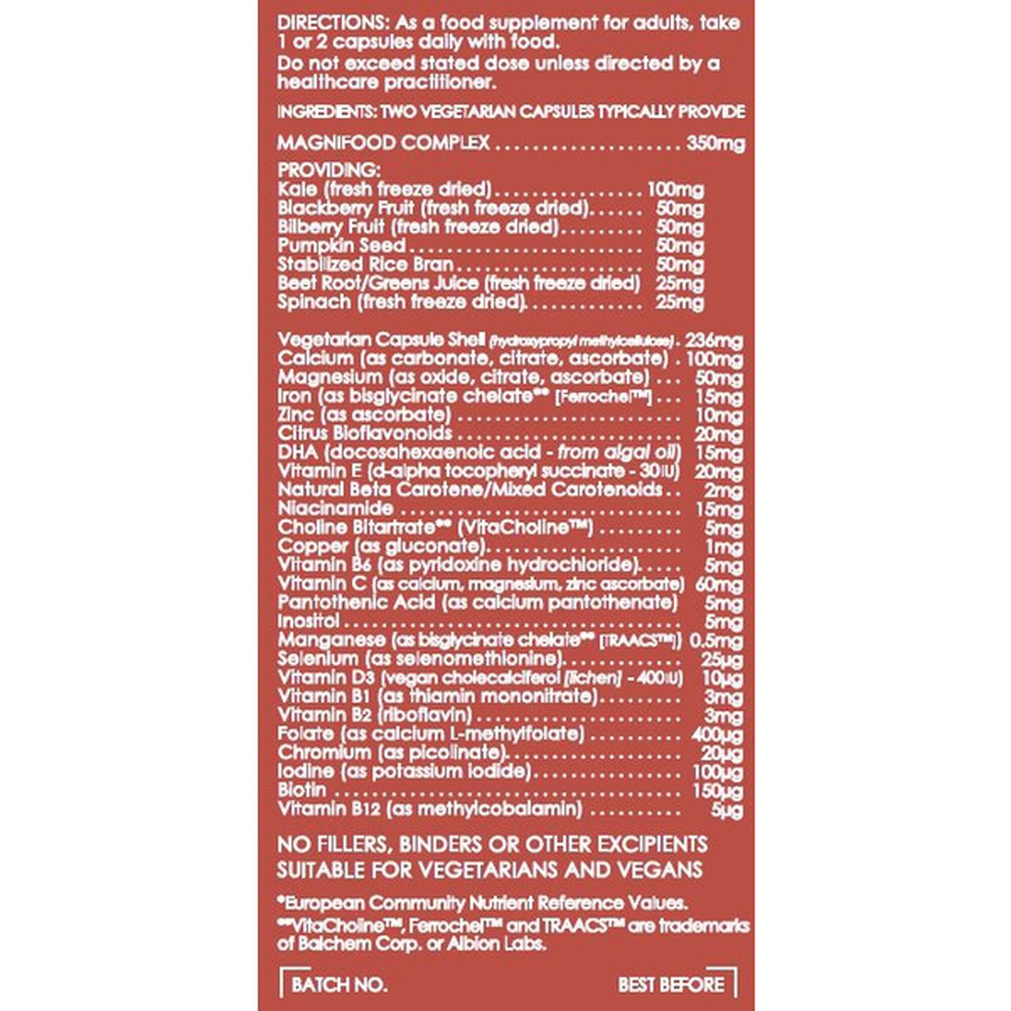 Suplemento Multivitamínico Prenatal Complex