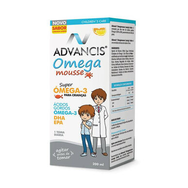 Omega Mousse para Crianças Laranja Limão Wells Image 1