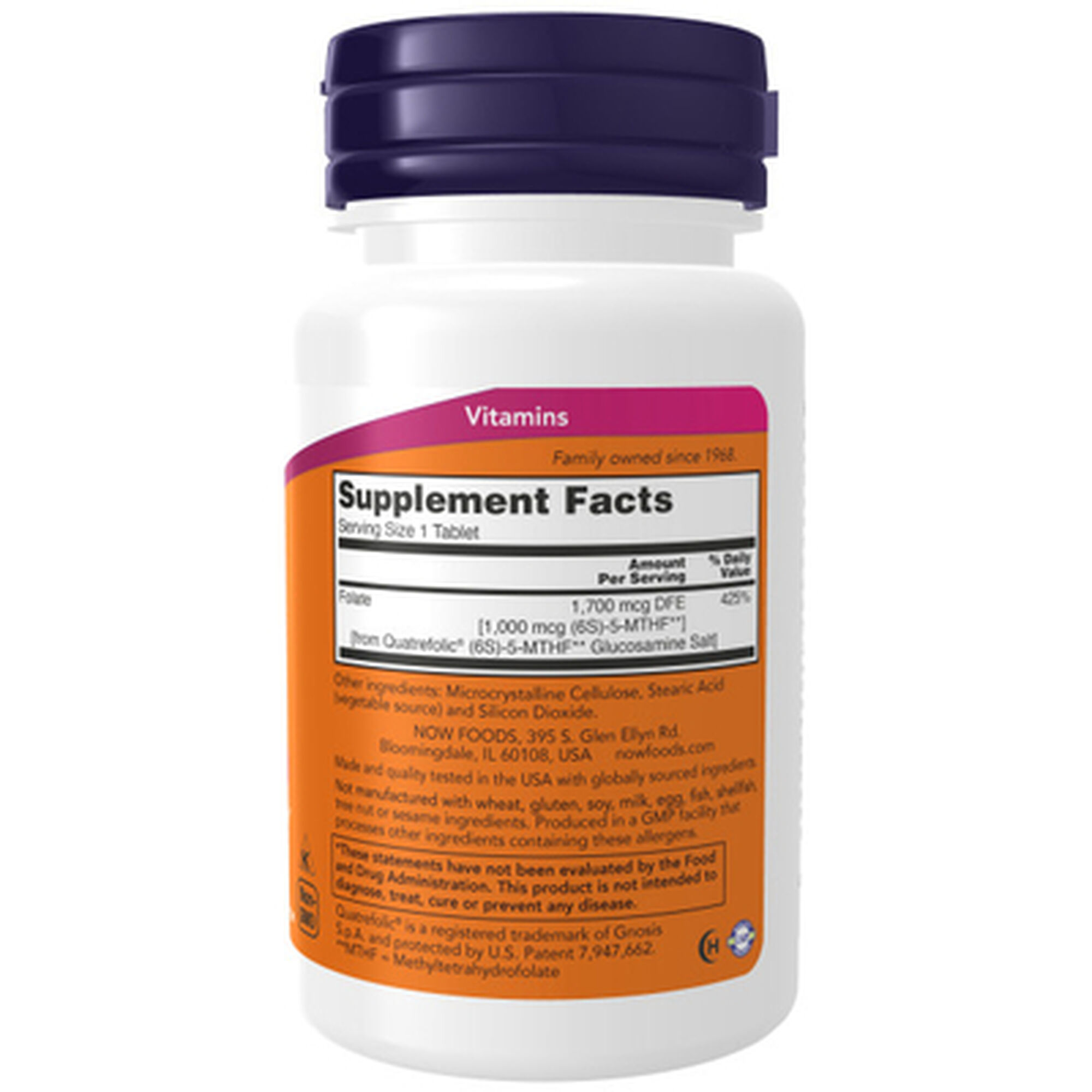 Suplemento Coenzima Vitamina B Methyl Folate