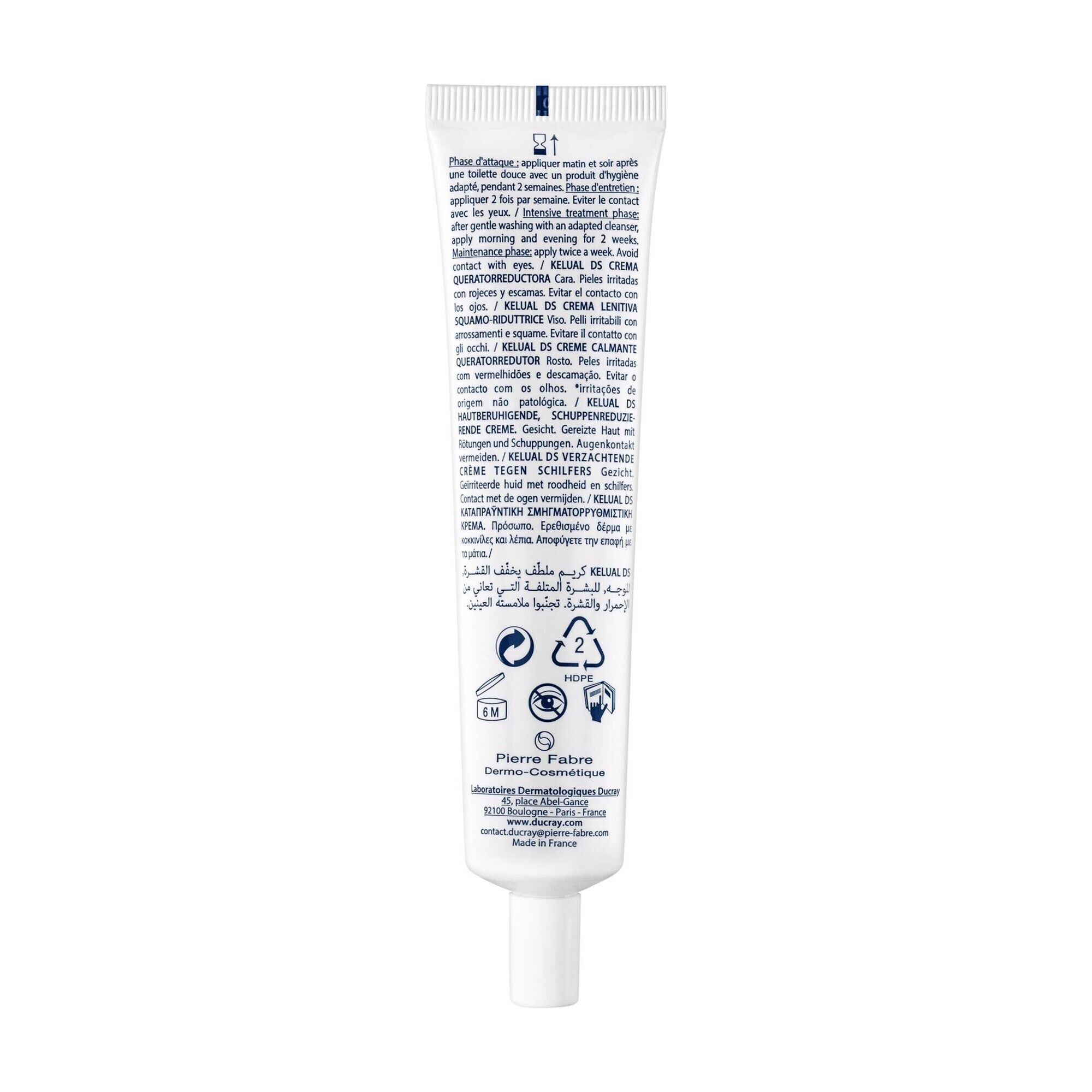 Creme Rosto Dermatite Seborreica Kelual DS