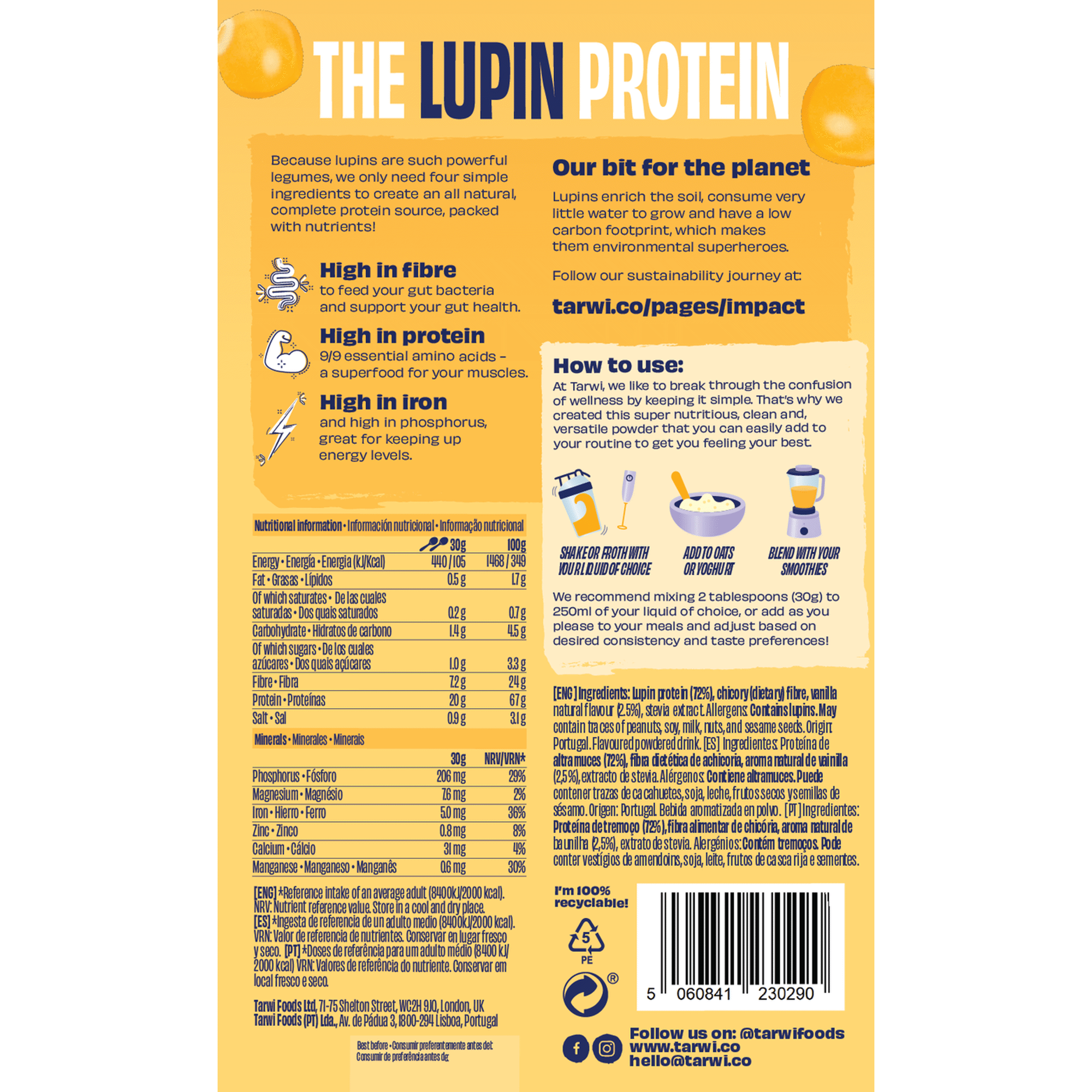 More Than Protein Powder Vanilla