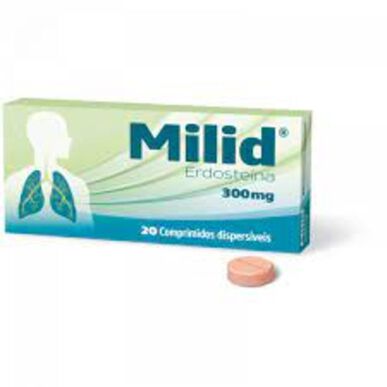 Milid 300mg Expetoração Comprimidos Wells