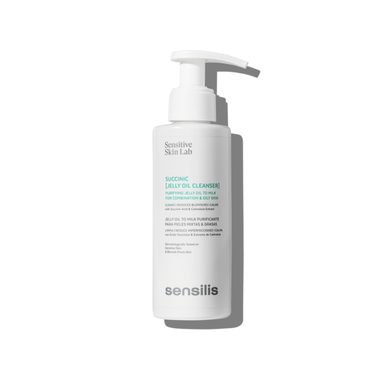 Succinic Jelly Oil Cleanser Reduces Blemishes Wells
