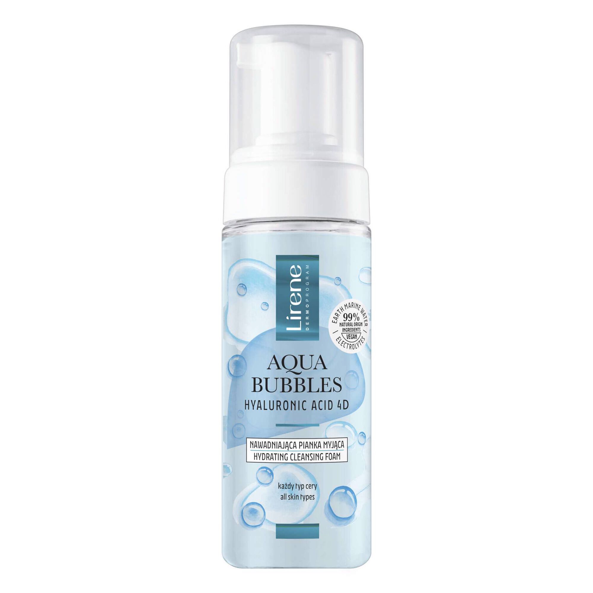 Espuma Limpeza Hidratante Aqua Bubble