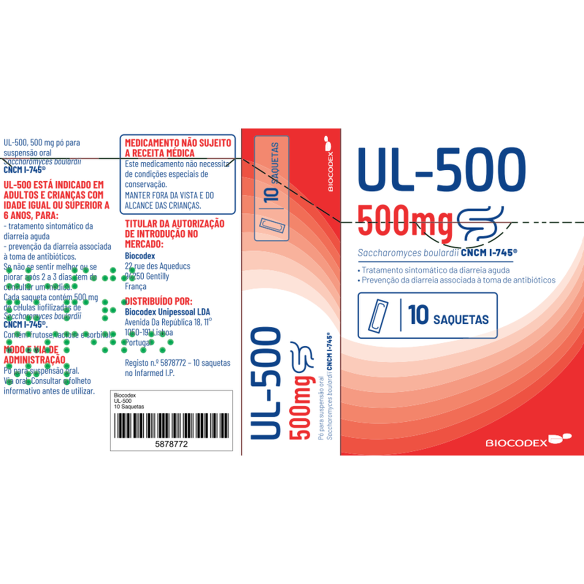 UL-500 500mg CNCM I-745