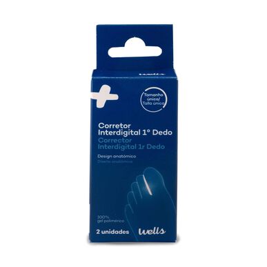 Corretor Interdigital do Primeiro Dedo Wells Image 1