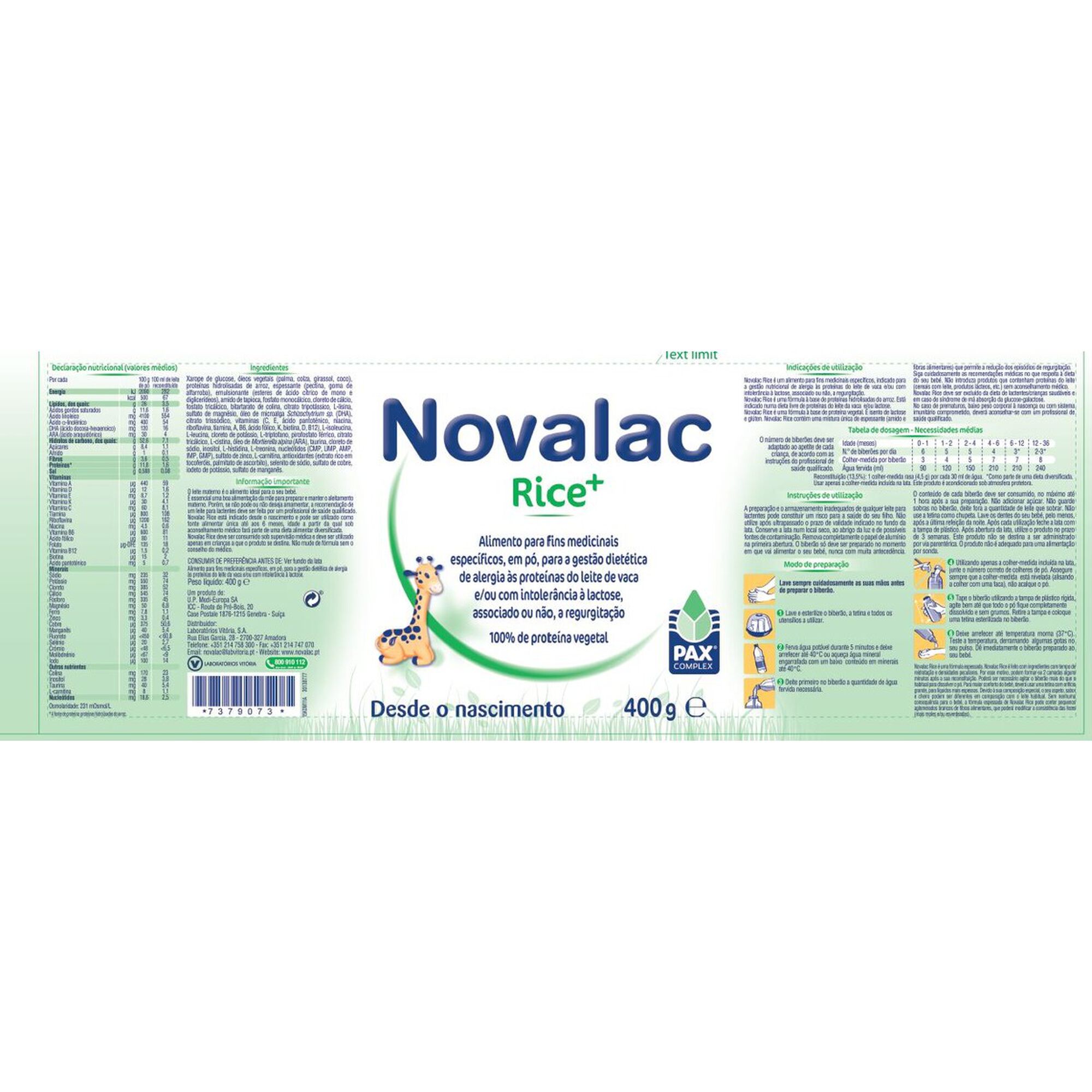 Leite Lactentes Rice