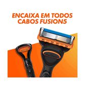 Recargas Lâmina de Barbear Fusion 5 Wells Image 6