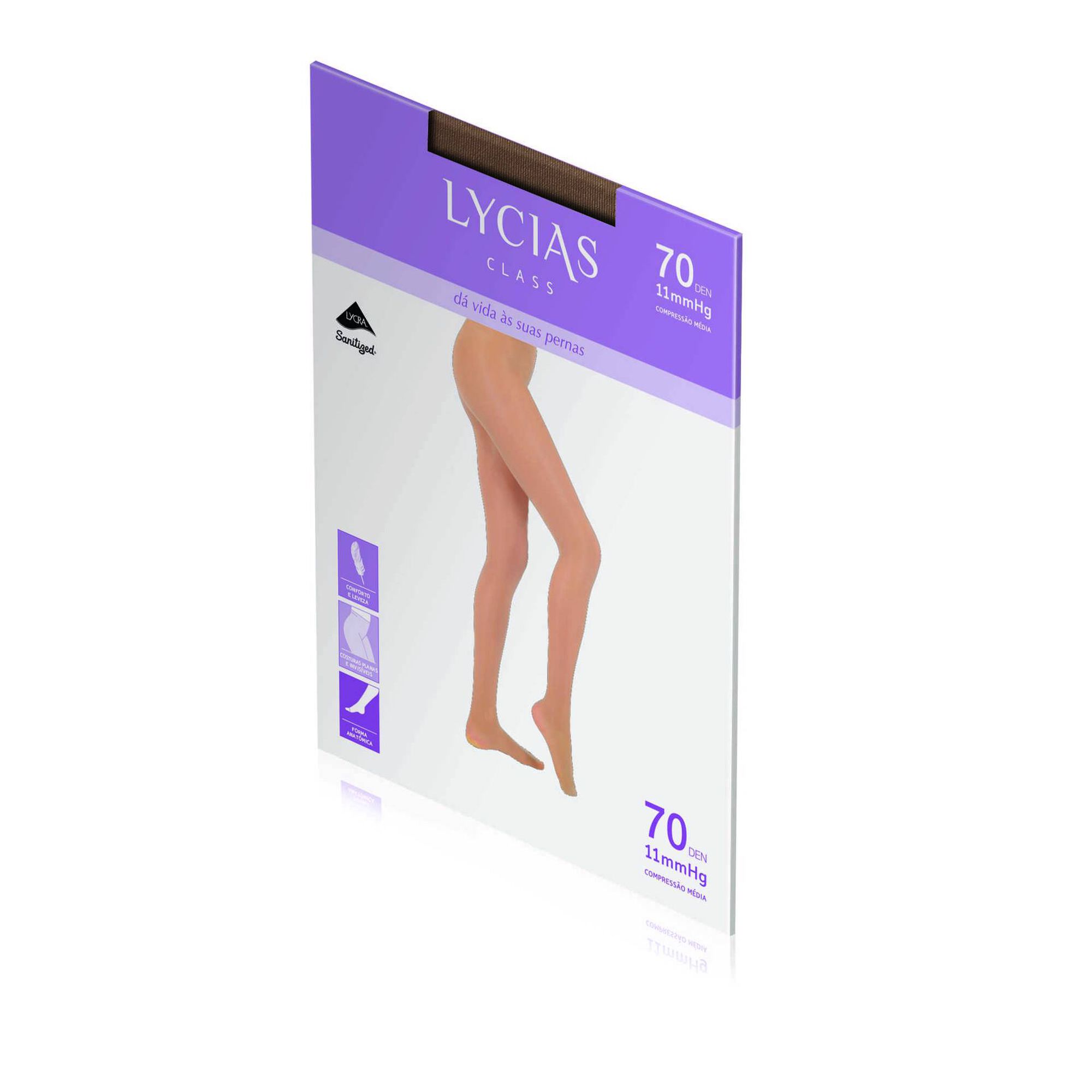 Collants de Descanso Class 70 Preto Tam.4