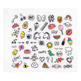 Autocolantes Unhas Happiness Looks Good You Wells Image 2