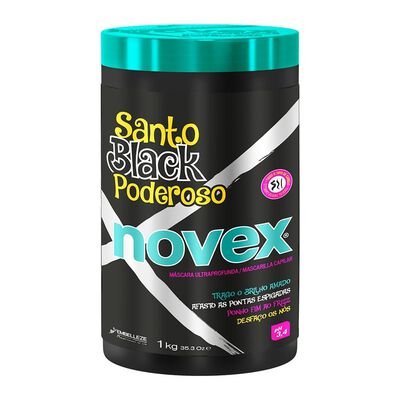 Máscara Hidratante Santo Black Poderoso