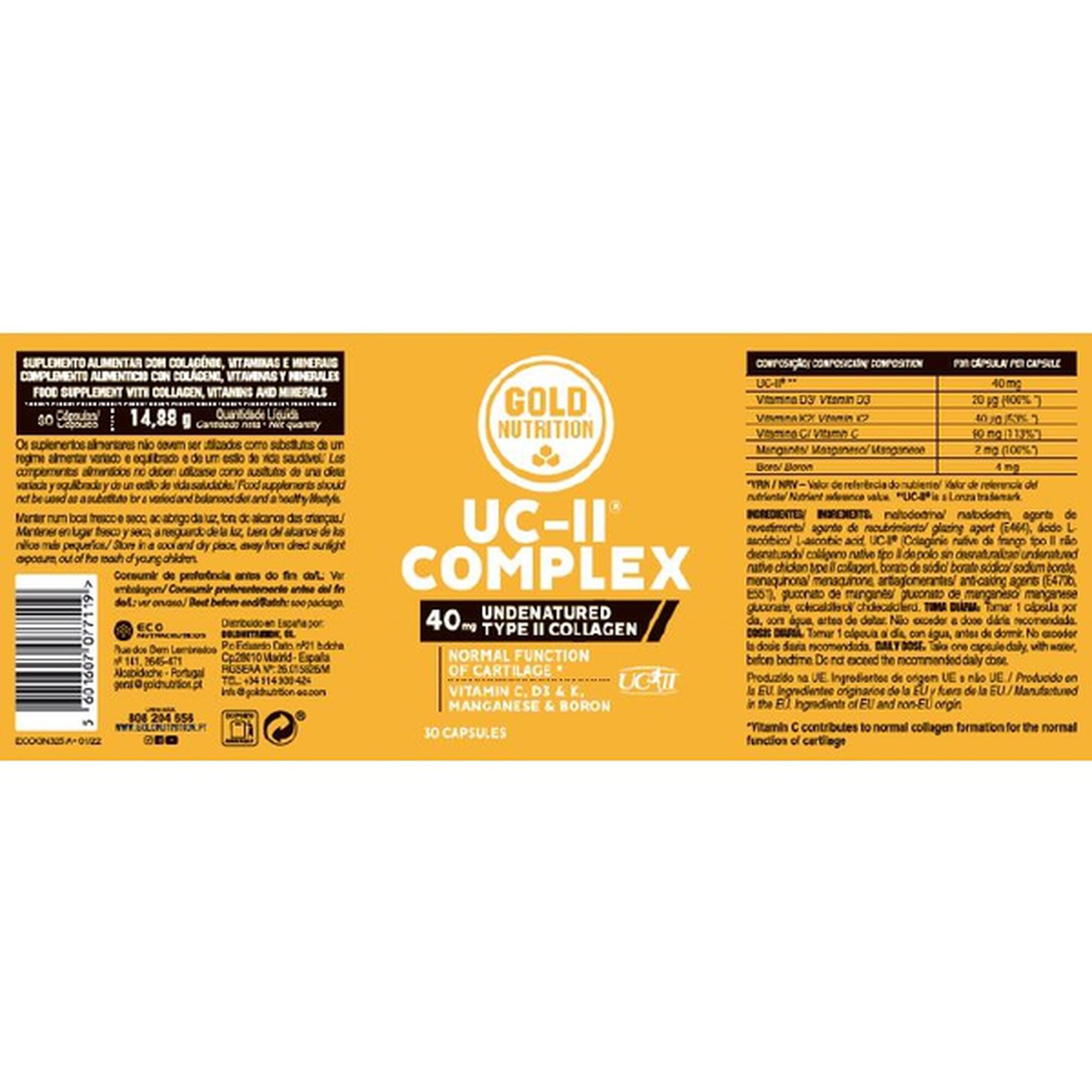 Collagen UC-II Complex