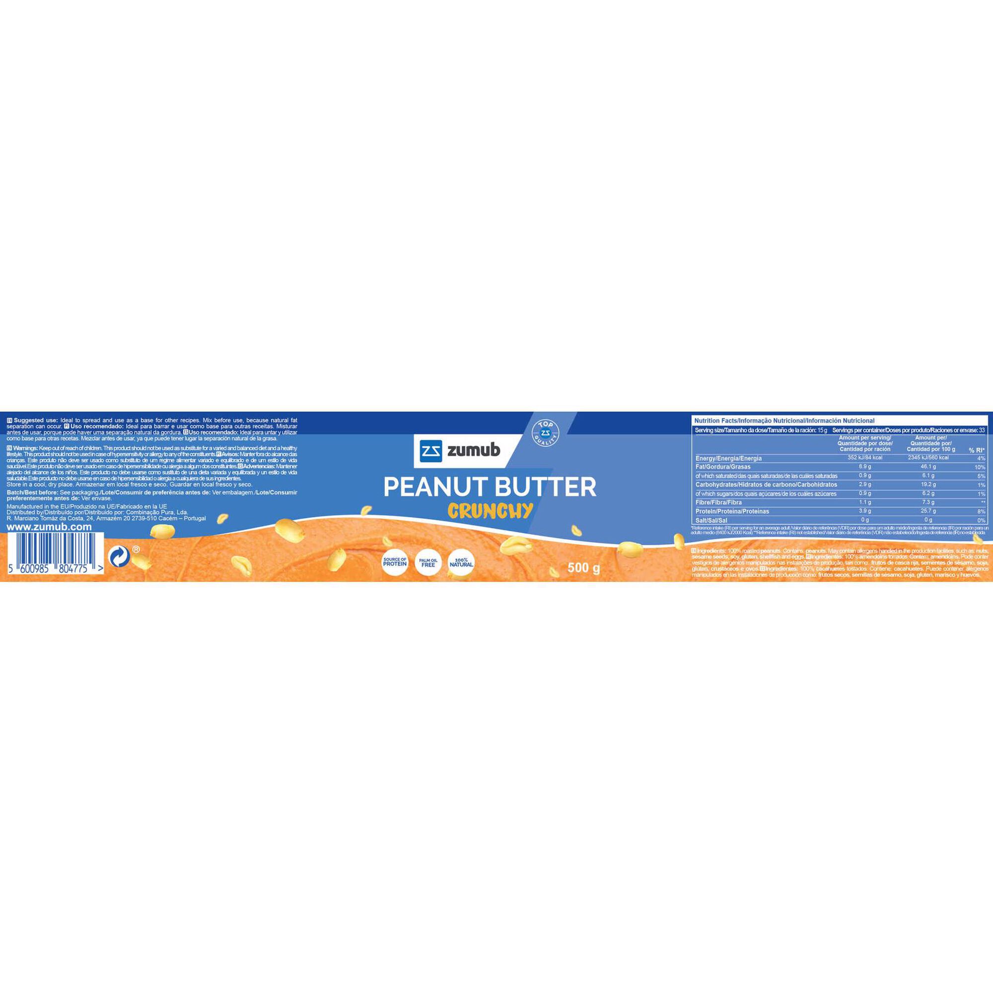 Manteiga de Amendoim Crocante