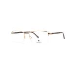 Armação Óculos Danell Dourada 1017 Wells