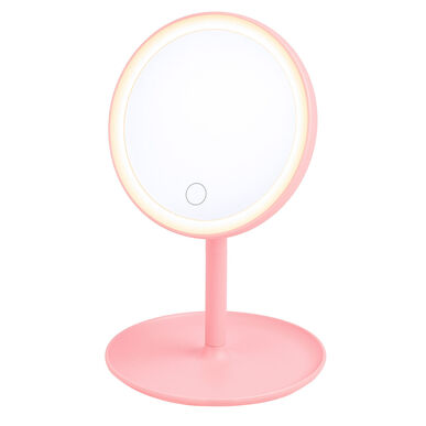 Espelho Mesa com Luz Led e Suporte Adri Silva Wells Image 1