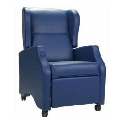 Poltrona Reclinável Elétrica Azul Poltrona Reclinável Elétrica Azul