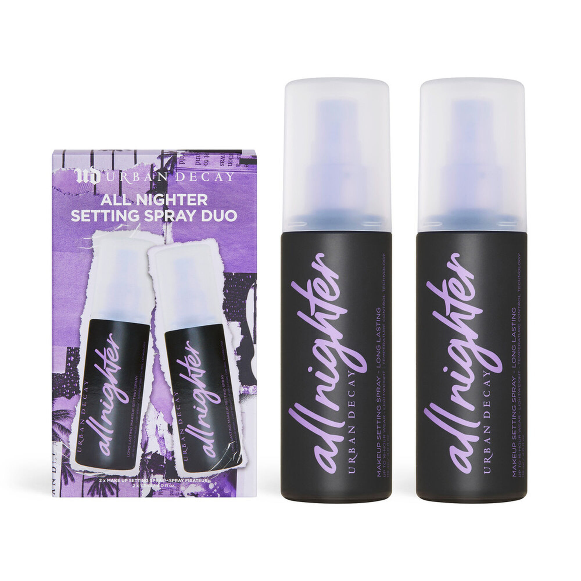 Pack All Nighter Setting Spray Duo
