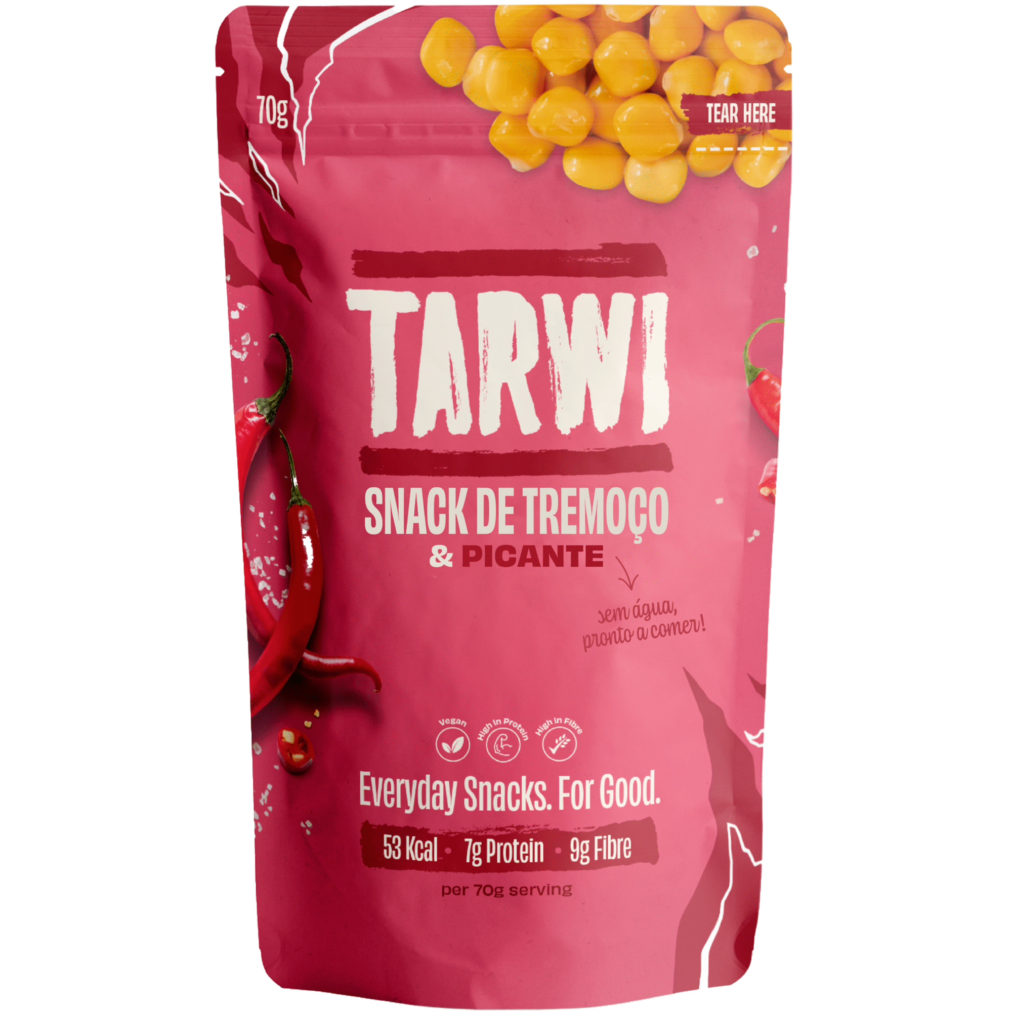 Snack de Tremoço e Picante
