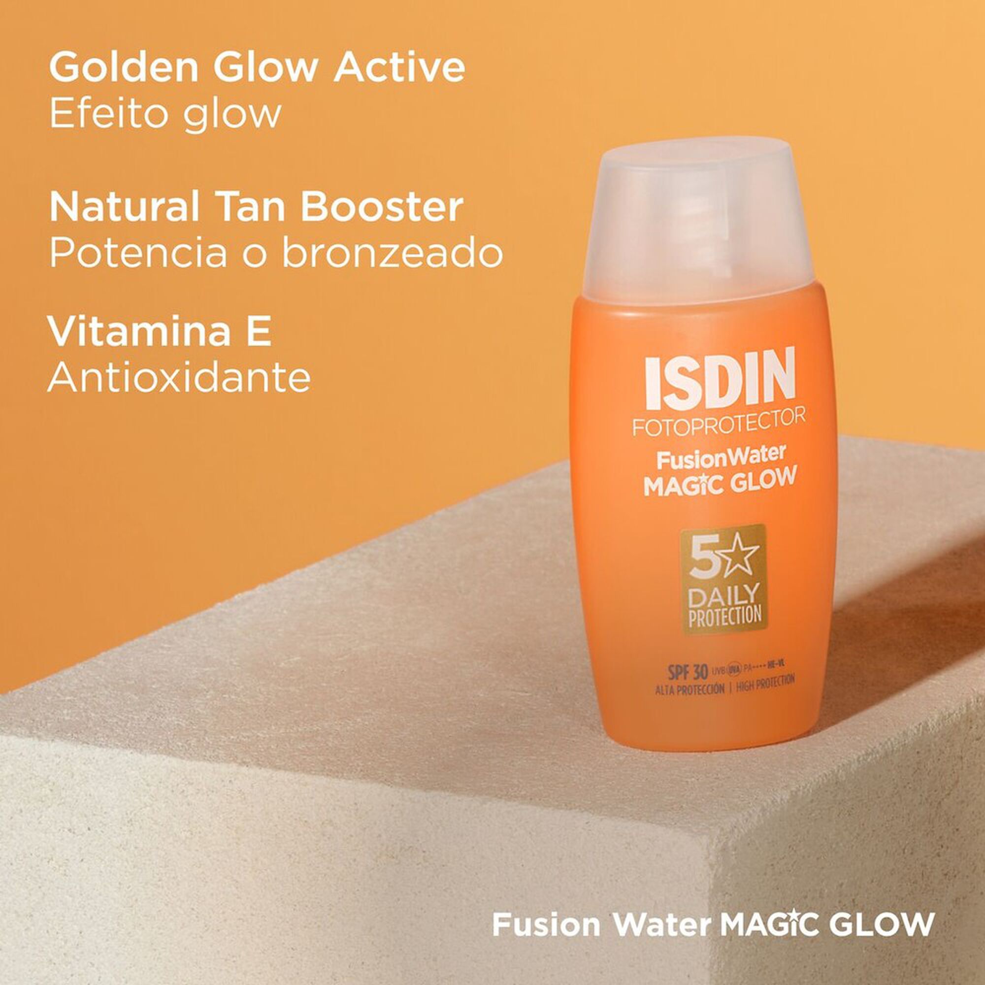 Protetor Solar FusionWater Magic Glow SPF30