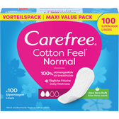 Cotton Feel Normal Aloe Liners Wells