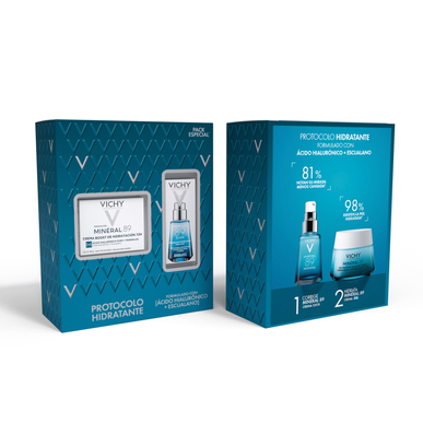 Pack Protocolo Hidratante Minéral 89 Wells